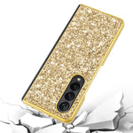 Custodia protettiva in TPU antiurto con polvere glitterata, For Samsung Galaxy Z Fold4