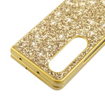 Custodia protettiva in TPU antiurto con polvere glitterata, For Samsung Galaxy Z Fold4