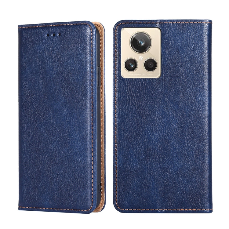Custodia per telefono in pelle magnetica tinta unita lucida olio, For Realme GT2 Explorer Master, For vivo iQOO Z6 44W/T1 Snapdragon 680, For vivo Y77 5G Global, For Motorola Moto G32 4G