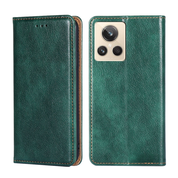 Custodia per telefono in pelle magnetica tinta unita lucida olio, For Realme GT2 Explorer Master, For vivo iQOO Z6 44W/T1 Snapdragon 680, For vivo Y77 5G Global, For Motorola Moto G32 4G