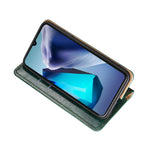Custodia per telefono in pelle magnetica tinta unita lucida olio, For Realme GT2 Explorer Master, For vivo iQOO Z6 44W/T1 Snapdragon 680, For vivo Y77 5G Global, For Motorola Moto G32 4G