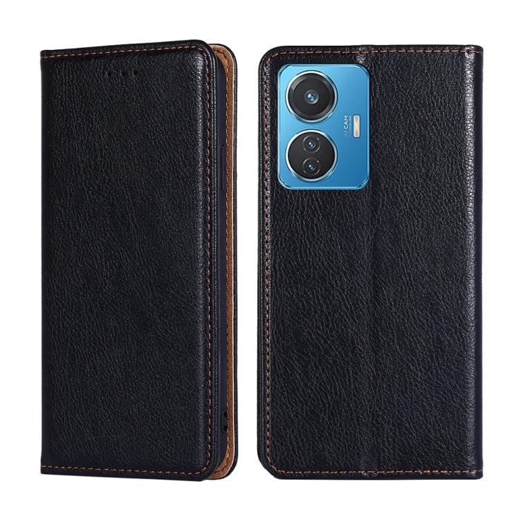 Custodia per telefono in pelle magnetica tinta unita lucida olio, For Realme GT2 Explorer Master, For vivo iQOO Z6 44W/T1 Snapdragon 680, For vivo Y77 5G Global, For Motorola Moto G32 4G