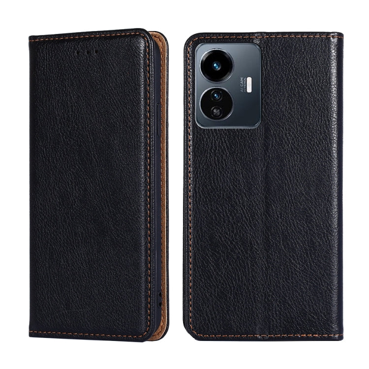 Custodia per telefono in pelle magnetica tinta unita lucida olio, For Realme GT2 Explorer Master, For vivo iQOO Z6 44W/T1 Snapdragon 680, For vivo Y77 5G Global, For Motorola Moto G32 4G