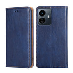 Custodia per telefono in pelle magnetica tinta unita lucida olio, For Realme GT2 Explorer Master, For vivo iQOO Z6 44W/T1 Snapdragon 680, For vivo Y77 5G Global, For Motorola Moto G32 4G