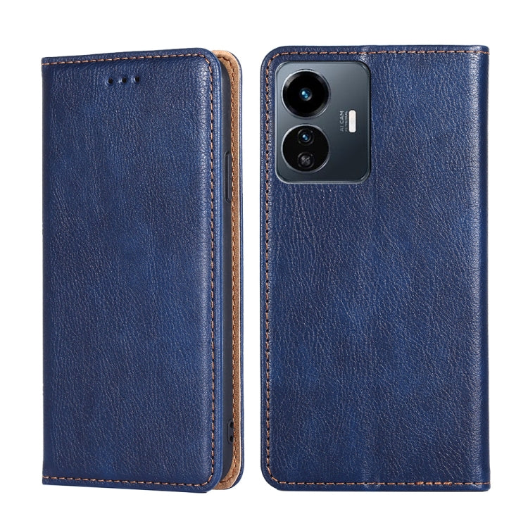 Custodia per telefono in pelle magnetica tinta unita lucida olio, For Realme GT2 Explorer Master, For vivo iQOO Z6 44W/T1 Snapdragon 680, For vivo Y77 5G Global, For Motorola Moto G32 4G