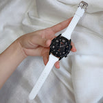 Cinturino universale in silicone con fibbia a T, 22mm