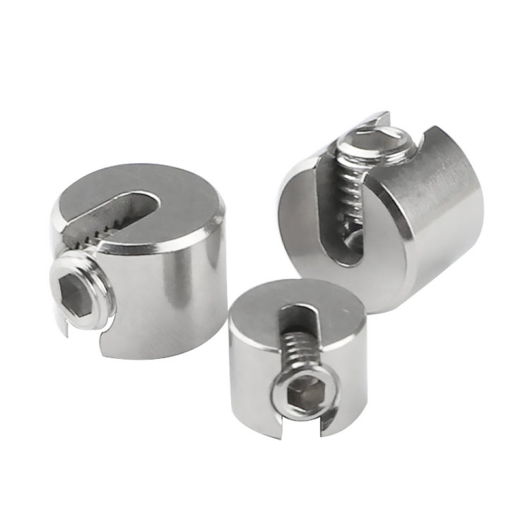 Clip fissa per cavo metallico da giardino in acciaio inossidabile 316, 2 PCS M4x2, 2 PCS M8x3, 2 PCS M8x4, 2 PCS M10x5, 2 PCS M10x6