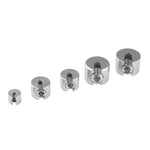 Clip fissa per cavo metallico da giardino in acciaio inossidabile 316, 2 PCS M4x2, 2 PCS M8x3, 2 PCS M8x4, 2 PCS M10x5, 2 PCS M10x6