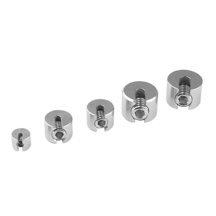 Clip fissa per cavo metallico da giardino in acciaio inossidabile 316, 2 PCS M4x2, 2 PCS M8x3, 2 PCS M8x4, 2 PCS M10x5, 2 PCS M10x6