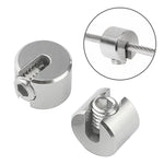 Clip fissa per cavo metallico da giardino in acciaio inossidabile 316, 2 PCS M4x2, 2 PCS M8x3, 2 PCS M8x4, 2 PCS M10x5, 2 PCS M10x6
