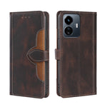 Custodia per telefono in pelle con fibbia magnetica Skin Feel, For Motorola Moto G32 4G, For Realme GT2 Explorer Master, For vivo iQOO Z6 44W/T1 Snapdragon 680, For vivo Y77 5G Global