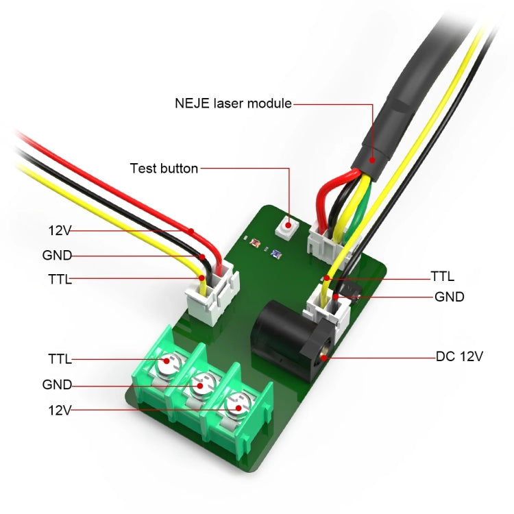 Kit modulo incisore laser NEJE A40640 40W 450nm, A40640