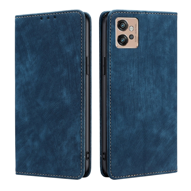 Custodia per telefono in pelle magnetica con spazzola antifurto RFID, For Motorola Moto G32 4G, For Realme GT2 Explorer Master, For vivo iQOO Z6 44W/T1 Snapdragon 680, For vivo Y77 5G Global