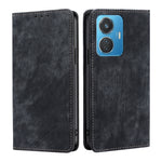 Custodia per telefono in pelle magnetica con spazzola antifurto RFID, For Motorola Moto G32 4G, For Realme GT2 Explorer Master, For vivo iQOO Z6 44W/T1 Snapdragon 680, For vivo Y77 5G Global