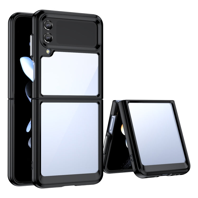 Custodia per telefono in acrilico + TPU serie colorata, For Samsung Galaxy Z Flip3 5G