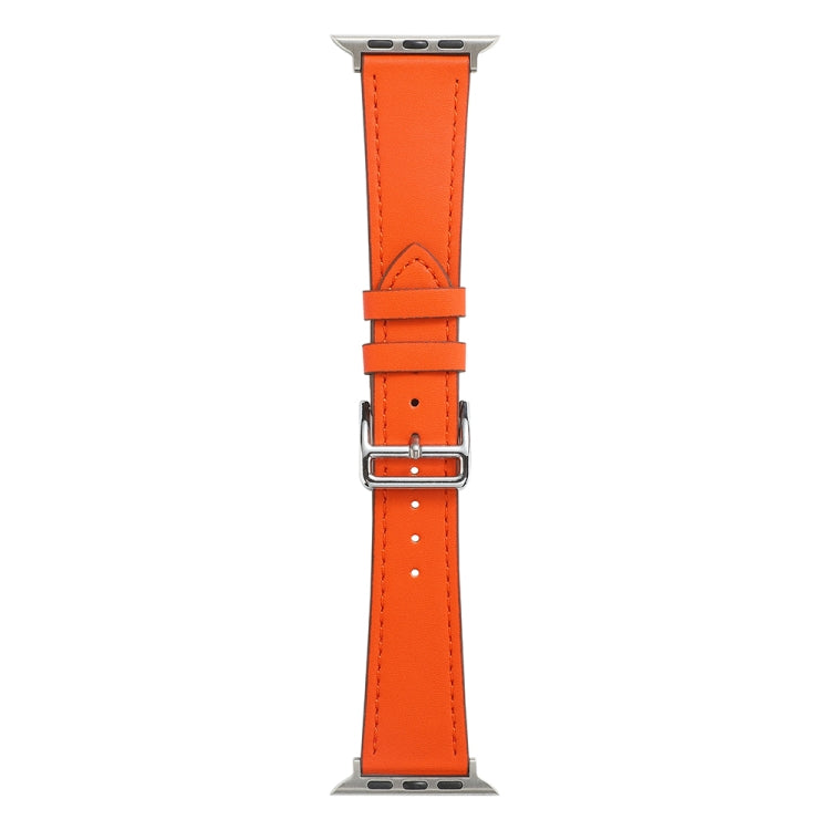 Cinturino in pelle in microfibra a giro singolo per Apple Watch Series, 7 45mm / 6&SE&5&4 44mm / 3&2&1 42mm