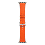 Cinturino in pelle in microfibra a giro singolo per Apple Watch Series, 7 41mm / 6&SE&5&4 40mm / 3&2&1 38mm
