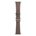 Cinturino in pelle in microfibra a giro singolo per Apple Watch Series, 7 41mm / 6&SE&5&4 40mm / 3&2&1 38mm