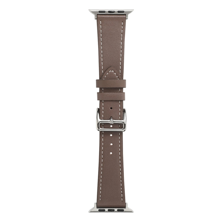 Cinturino in pelle in microfibra a giro singolo per Apple Watch Series, 7 41mm / 6&SE&5&4 40mm / 3&2&1 38mm