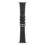 Cinturino in pelle in microfibra a giro singolo per Apple Watch Series, 7 41mm / 6&SE&5&4 40mm / 3&2&1 38mm