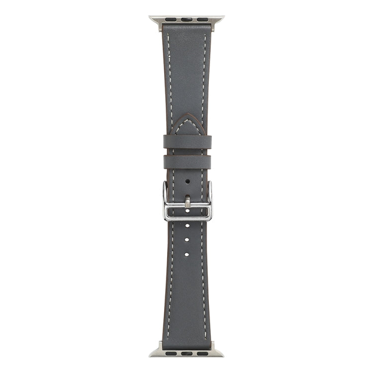 Cinturino in pelle in microfibra a giro singolo per Apple Watch Series, 7 41mm / 6&SE&5&4 40mm / 3&2&1 38mm