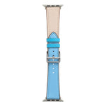 Cinturino in pelle in microfibra a giro singolo per Apple Watch Series, 7 41mm / 6&SE&5&4 40mm / 3&2&1 38mm