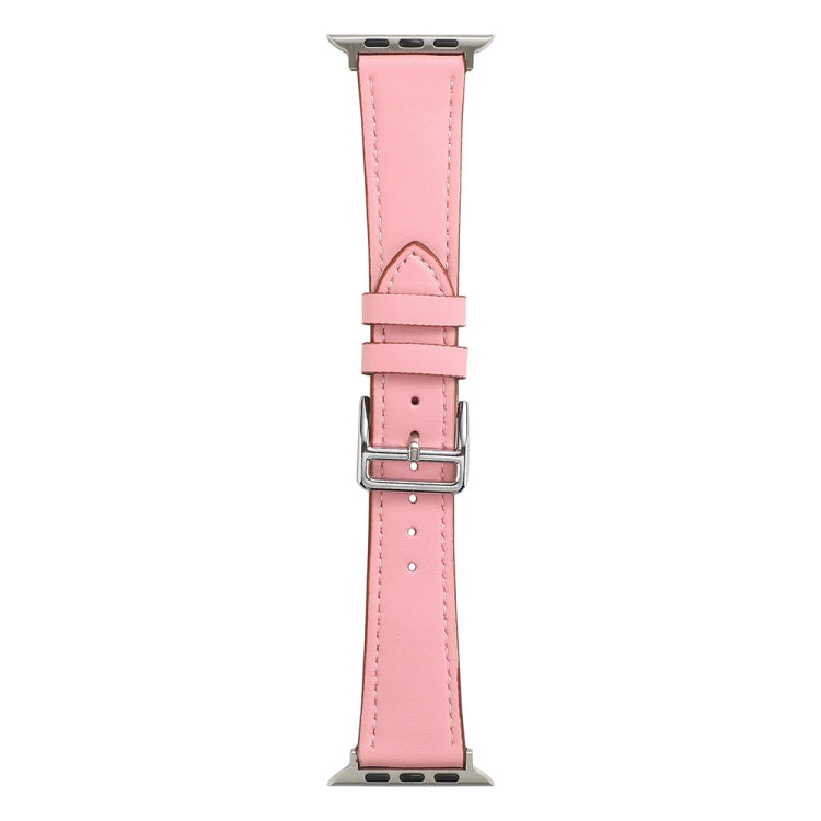 Cinturino in pelle in microfibra a giro singolo per Apple Watch Series, 7 41mm / 6&SE&5&4 40mm / 3&2&1 38mm