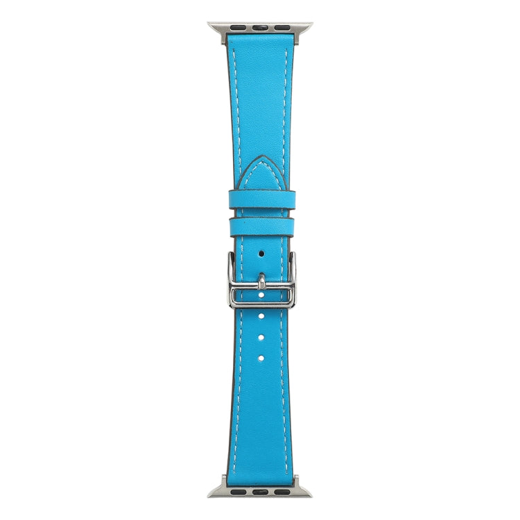 Cinturino in pelle in microfibra a giro singolo per Apple Watch Series, 7 41mm / 6&SE&5&4 40mm / 3&2&1 38mm