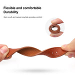 Cinturino in pelle in microfibra a giro singolo per Apple Watch Series, 7 41mm / 6&SE&5&4 40mm / 3&2&1 38mm