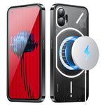 Custodia per telefono magnetica a copertura totale, For Nothing Phone 1