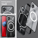 Custodia per telefono magnetica a copertura totale, For Nothing Phone 1
