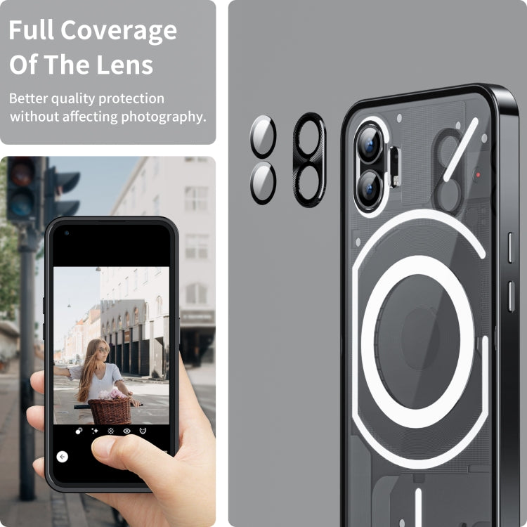 Custodia per telefono magnetica a copertura totale, For Nothing Phone 1