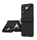 Custodia per telefono in tre pezzi Skin Feel Macaron, For Samsung Galaxy Z Flip4