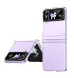 Custodia per telefono in tre pezzi Skin Feel Macaron, For Samsung Galaxy Z Flip4