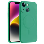 Custodia per telefono Magsafe a copertura totale in silicone liquido, For iPhone 14, For iPhone 14 Plus, For iPhone 14 Pro