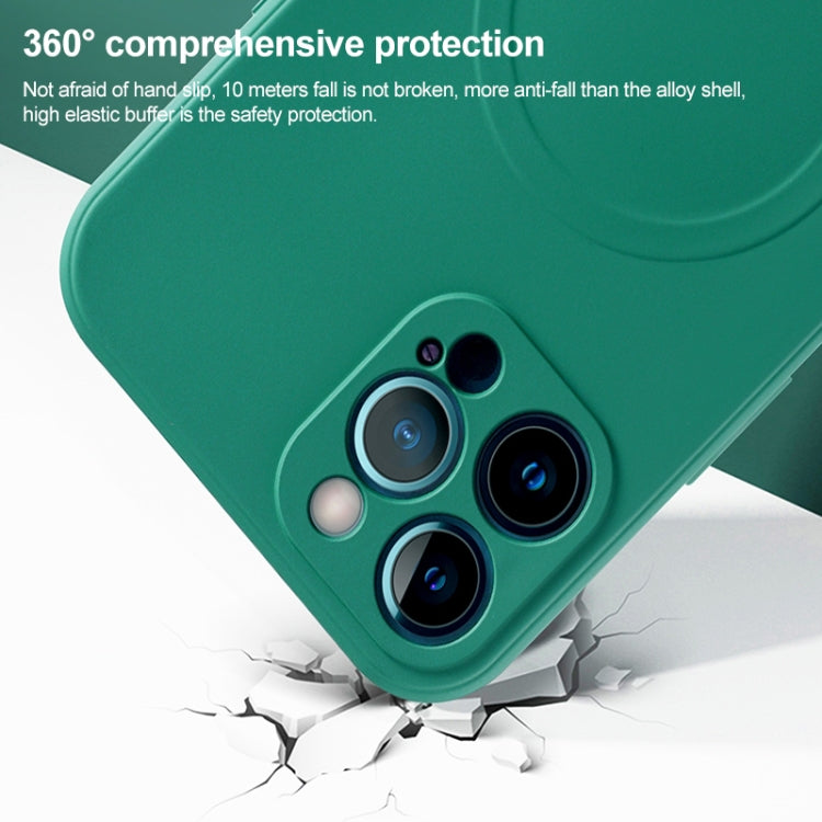 Custodia per telefono Magsafe a copertura totale in silicone liquido, For iPhone 14, For iPhone 14 Plus, For iPhone 14 Pro