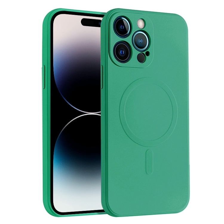 Custodia per telefono Magsafe a copertura totale in silicone liquido, For iPhone 14, For iPhone 14 Plus, For iPhone 14 Pro