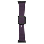 Cinturino in silicone con fibbia quadrata nera per Apple Watch Series, 7 45mm / 6&SE&5&4 44mm / 3&2&1 42mm