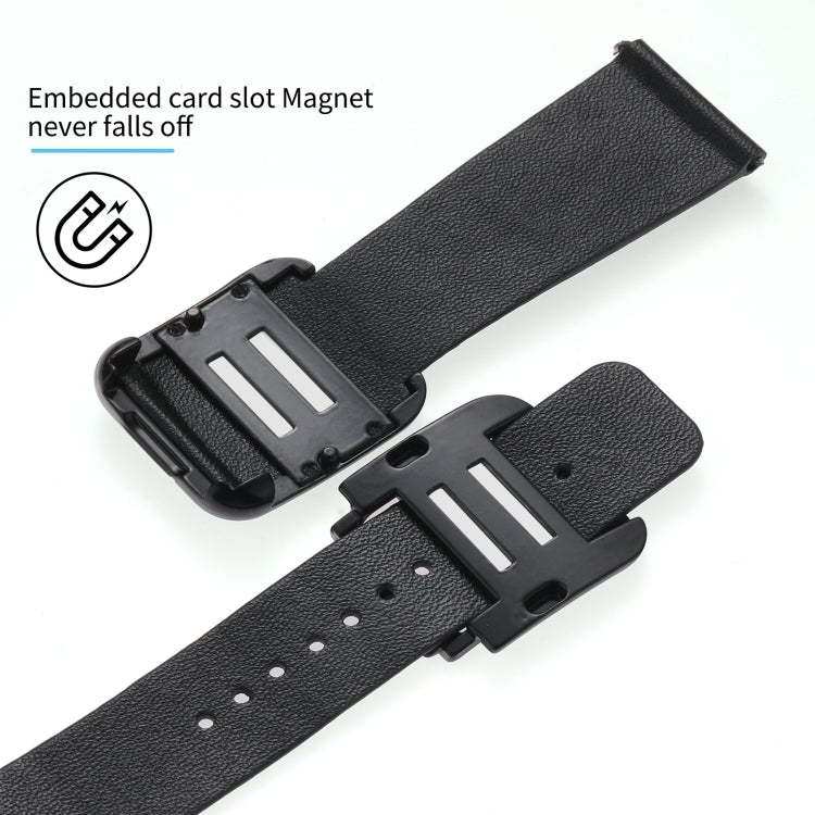 Cinturino in silicone con fibbia quadrata nera per Apple Watch Series, 7 41mm / 6&SE&5&4 40mm / 3&2&1 38mm