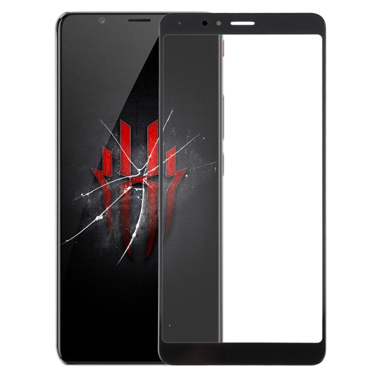 Front Screen Glass Outer Lens with OCA Optical Clear Adhesive, For ZTE Nubia Red Magic NX609J, For ZTE Nubia Red Magic Mars NX619J, For ZTE Nubia Red Magic 6 NX669J, For ZTE Nubia Red Magic 6R NX666J, For ZTE Nubia Red Magic 6 Pro