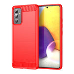 Custodia per telefono TPU in fibra di carbonio con trama spazzolata, For Samsung Galaxy Quantum 2, For Samsung Galaxy A82, For Samsung Galaxy A22, For Samsung Galaxy F22, For Samsung Galaxy M22 / M32, For Samsung Galaxy A13 4G, For Samsung Galaxy S22+