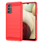 Custodia per telefono TPU in fibra di carbonio con trama spazzolata, For Samsung Galaxy Quantum 2, For Samsung Galaxy A82, For Samsung Galaxy A22, For Samsung Galaxy F22, For Samsung Galaxy M22 / M32, For Samsung Galaxy A13 4G, For Samsung Galaxy S22+