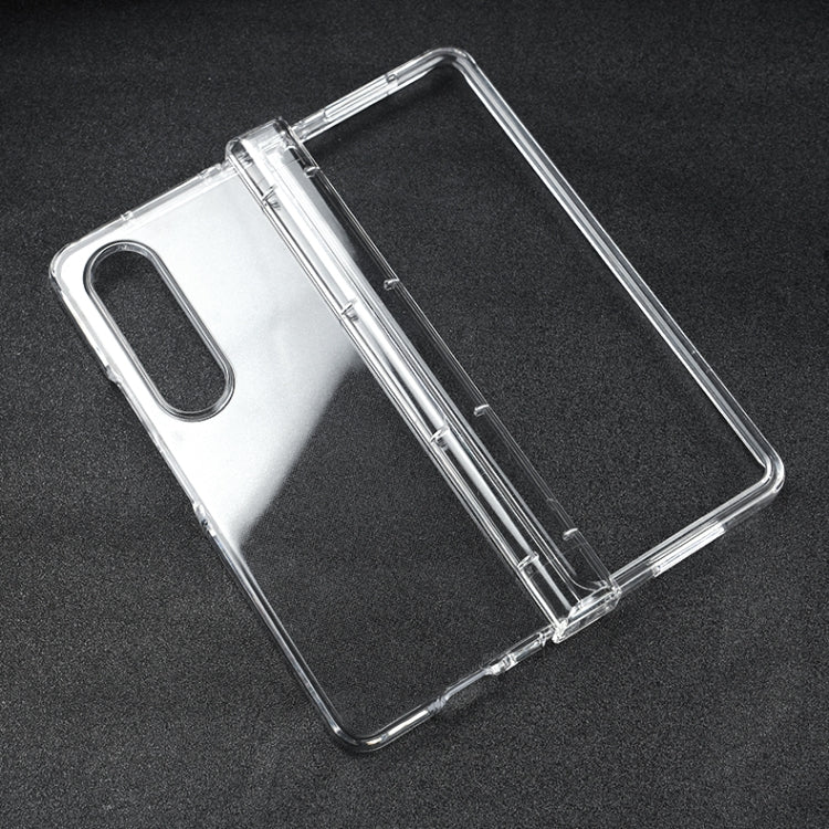 Custodia per telefono PC 3 in 1 trasparente, For Samsung Galaxy Z Fold4