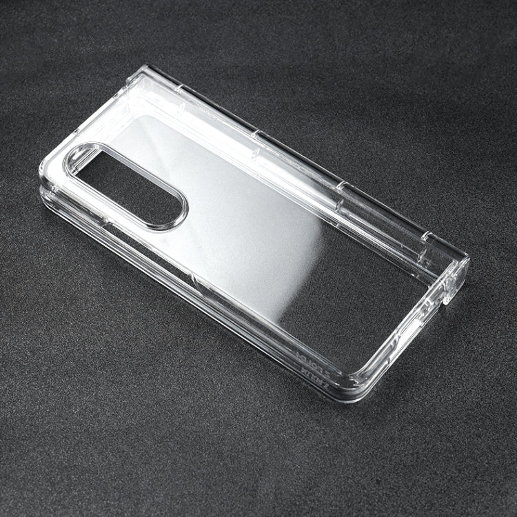 Custodia per telefono PC 3 in 1 trasparente, For Samsung Galaxy Z Fold4