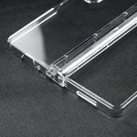 Custodia per telefono PC 3 in 1 trasparente, For Samsung Galaxy Z Fold4