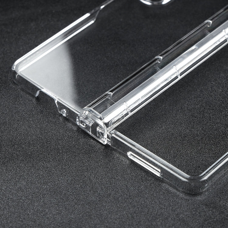Custodia per telefono PC 3 in 1 trasparente, For Samsung Galaxy Z Fold4