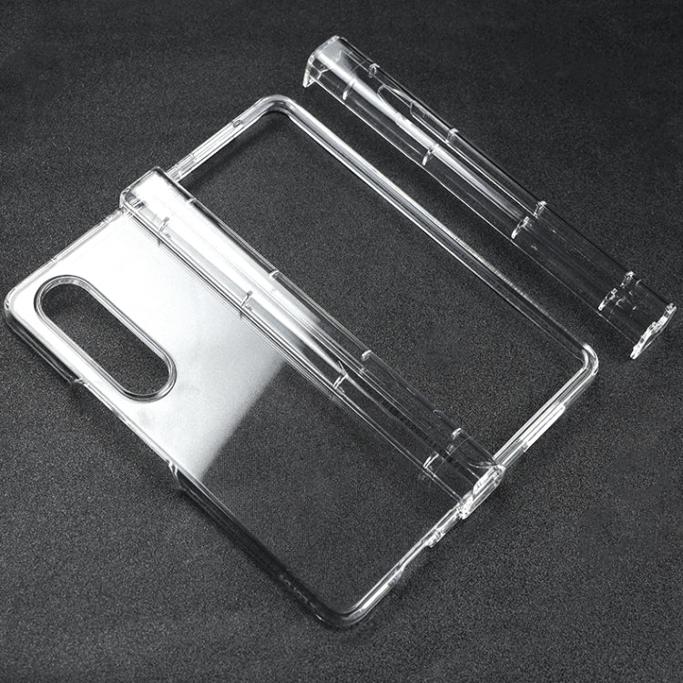 Custodia per telefono PC 3 in 1 trasparente, For Samsung Galaxy Z Fold4