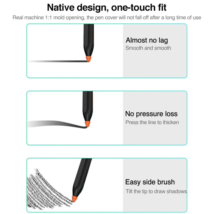10 in 1 / set di puntali in silicone, For Xiaomi Pencil