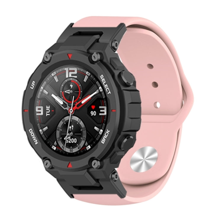 Cinturino per orologio con fibbia inversa in silicone, For Amazfit T-Rex / T-Rex Pro / Ares
