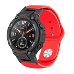 Cinturino per orologio con fibbia inversa in silicone, For Amazfit T-Rex / T-Rex Pro / Ares